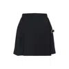 Enfants Riches Deprimes Pleated Buckle-fastening Mini Skirt