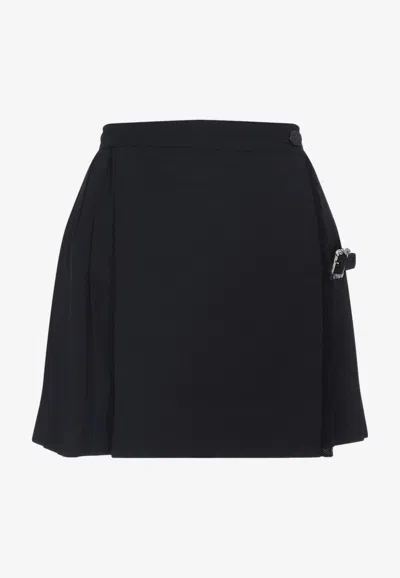 ENFANTS RICHES DEPRIMES PLEATED MINI SKIRT