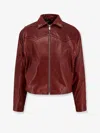 Enfants Riches Deprimes Long Sleeve Leather Jacket