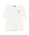 Enfants Riches Deprimes Ritual Prayer White Vintage-effect T-shirt In White