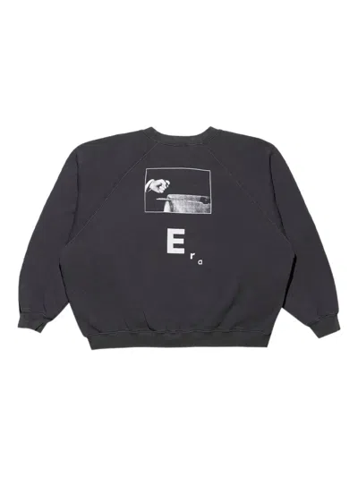Enfants Riches Deprimes Raglan-sleeves Graphic-print Sweatshirt In Black