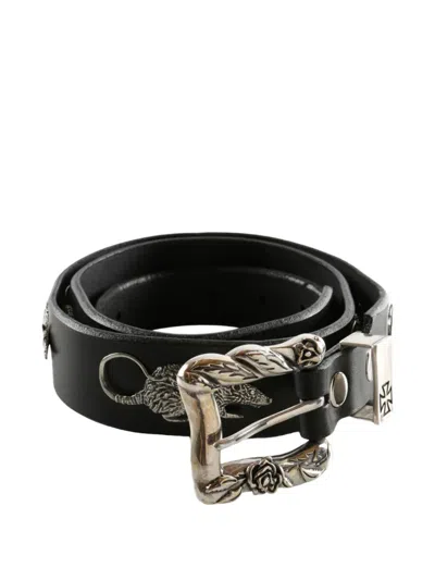 Enfants Riches Deprimes Rat Chase Buckle Belt In Black