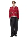 Enfants Riches Deprimes Red Jacket With Pins In Red