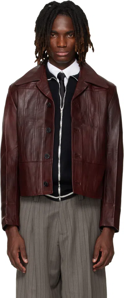 Enfants Riches Deprimes Red Nick Jacket In Brown