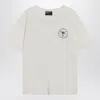 Enfants Riches Deprimes Ritual Prayer White Vintage-effect T-shirt In White