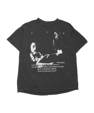 Enfants Riches Deprimes Reflection Printed Cotton-jersey T-shirt In Black