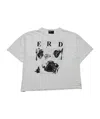 Enfants Riches Deprimes Erd My Role In The War T-shirt In Gray
