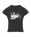 Enfants Riches Deprimes Graphic Print Cotton T-shirt With Artistic Detailing In Black