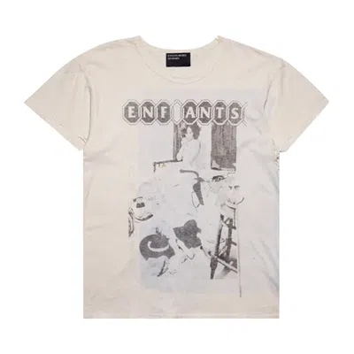 Pre-owned Enfants Riches Deprimes Enfants Riches Déprimés Show Me Kansas T-shirt 'dirty White' | Men's Size M