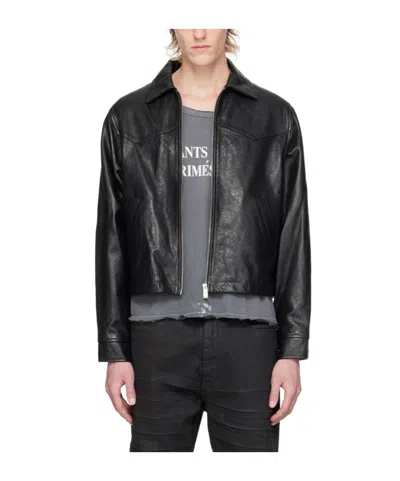 Enfants Riches Deprimes Signature Western Jacket In Black