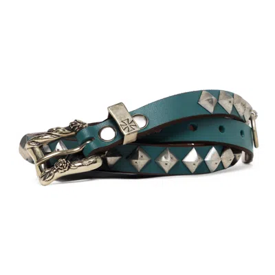 Enfants Riches Deprimes Skinny O-ring Belt Blue In 80