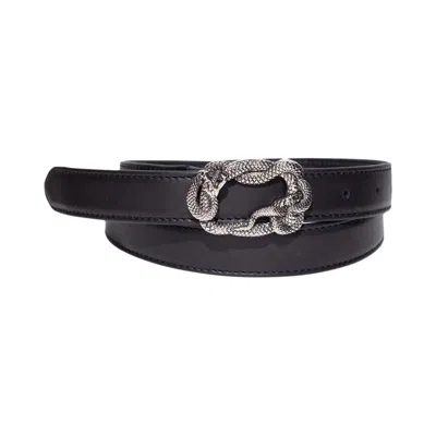 Pre-owned Enfants Riches Deprimes Enfants Riches Déprimés Small Snake Belt 'black/white Bronze' | Men's Size 85