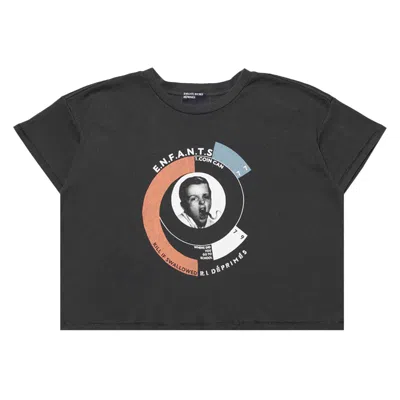 Pre-owned Enfants Riches Deprimes Enfants Riches Déprimés Snake Boy Rib T-shirt 'faded Black' | Men's Size Xs