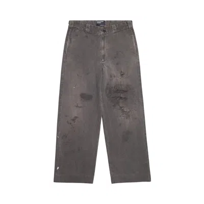 Pre-owned Enfants Riches Deprimes Enfants Riches Déprimés Soso's Repaired Trousers 'faded Black' | Men's Size 38