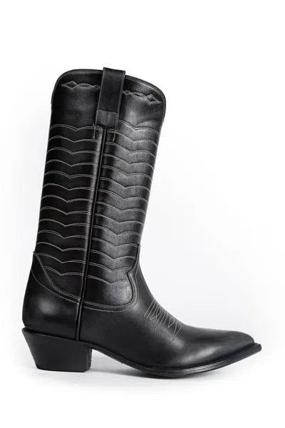 Enfants Riches Deprimes Split Ends Cowboy Boots In Black