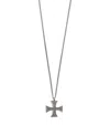 Enfants Riches Deprimes Sterling Silver Cross Necklace