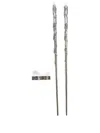 Enfants Riches Deprimes Sterling-silver Floral Chopsticks In Silver