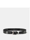 Enfants Riches Deprimes Studded Leather Belt In Black