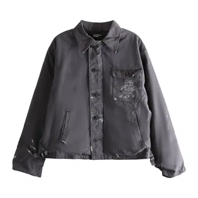 Pre-owned Enfants Riches Deprimes Enfants Riches Déprimés Study For A Portrait N35 Jacket 'faded Black' | Men's Size L