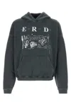 Enfants Riches Deprimes Charcoal Cotton Oversize My Role In The War Sweatshirt In Multi
