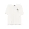 Enfants Riches Deprimes Ritual Prayer White Vintage-effect T-shirt In White
