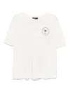 Enfants Riches Deprimes Ritual Prayer White Vintage-effect T-shirt In White