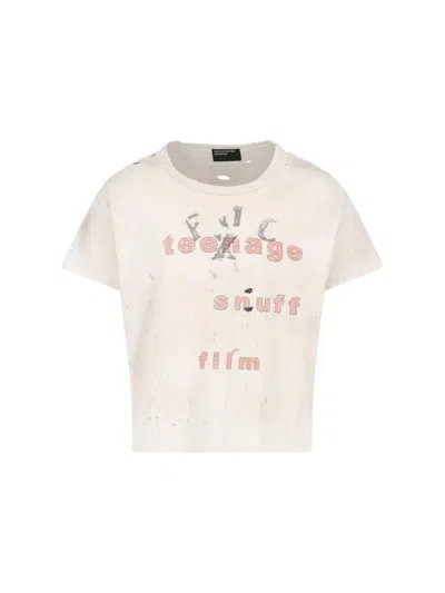 Enfants Riches Deprimes Enfants Riches Déprimés T-shirts And Polos In Metallic