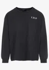 Enfants Riches Deprimes Taking The Cure Printed Cotton-jersey T-shirt In Black