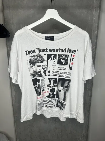 Pre-owned Enfants Riches Deprimes Teen Just Wanted Love Tee