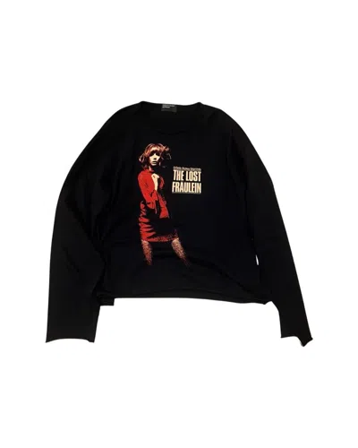 Pre-owned Enfants Riches Deprimes The Lost Fraulein Long Sleeve In Black