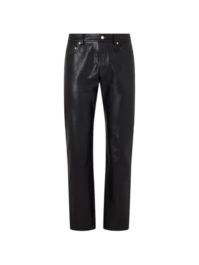 Enfants Riches Deprimes Tommy Tonsil Leather Trousers In Black