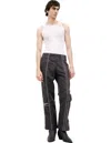 Enfants Riches Deprimes Straight-leg Logo-embroidered Panelled Cotton Track Pants In Gray