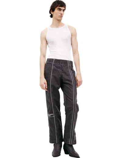 ENFANTS RICHES DEPRIMES TROUSERS WITH EMBROIDERED LOGO