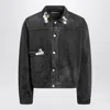 Enfants Riches Deprimes Type Vii Pin Assemblage Jacket In Grey Denim