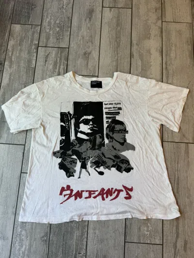 Pre-owned Enfants Riches Deprimes Vacation Tee In White