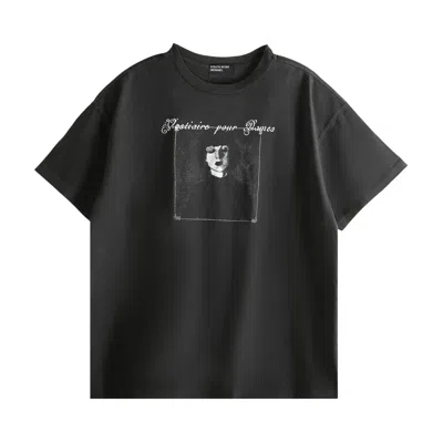 Pre-owned Enfants Riches Deprimes Enfants Riches Déprimés Vestiaire Pour Dames T-shirt 'faded Black' | Men's Size M