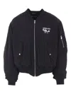 Enfants Riches Deprimes Enfants Video Bomber Jacket With Zip In Black In Black