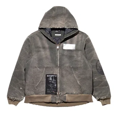 Pre-owned Enfants Riches Deprimes Enfants Riches Déprimés War Started Hooded Work Jacket  'crust Olive' | Green | Men's Size L
