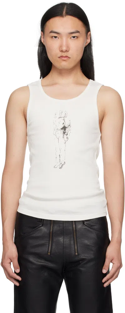 Enfants Riches Deprimes White Bad Professor Tank Top