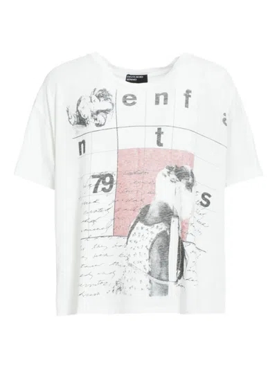 Enfants Riches Deprimes White Pharmicists Daughter Cotton T-shirt