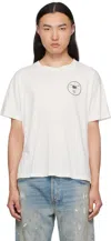 Enfants Riches Deprimes Ritual Prayer White Vintage-effect T-shirt In White