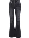 Enfants Riches Deprimes Enfants Riches Déprimés Wider Flare Leg Jeans Clothing In Black