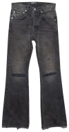 Enfants Riches Deprimes Flared Denim Cotton Jeans In Gray