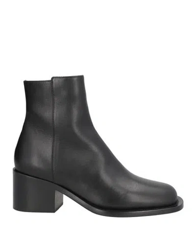 Enfants Riches Deprimes Enfants Riches Déprimés Woman Ankle Boots Black Size 8 Leather