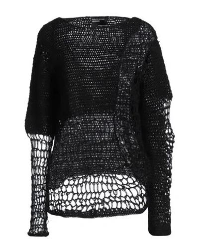 Enfants Riches Deprimes Enfants Riches Déprimés Woman Sweater Black Size Xl Mohair Wool, Wool