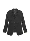 Enfants Riches Deprimes Wool Blazer In Black