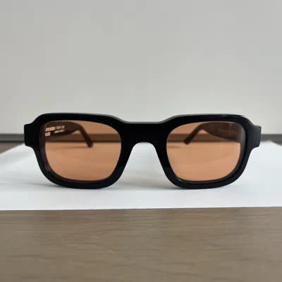 Pre-owned Enfants Riches Deprimes X Thierry Lasry Orange Isolar Sunglasses In Black