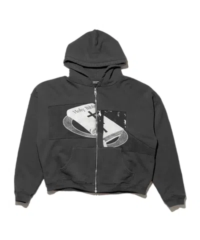 ENFANTS RICHES DEPRIMES ARTIST DEFENDS GRAPHIC-PRINT ZIP-UP HOODIE