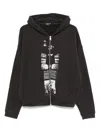 Enfants Riches Deprimes Zip-up Hoodie In Black