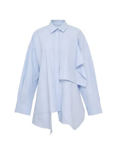 Enföld Asymmetric Shirt In Blue
